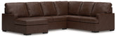 Prime Furniture - Ashley Furniture - McDowlan Sectional - RAF 3-Piece Sectional with Chaise / Coffee - PC48504S2
